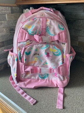 Mackenzie Pink Mermaid Friends Glow-in-the-Dark Backpack (Large)